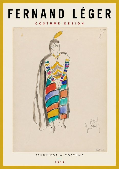 Fernand Léger Chef Moreau No2 - Plakat