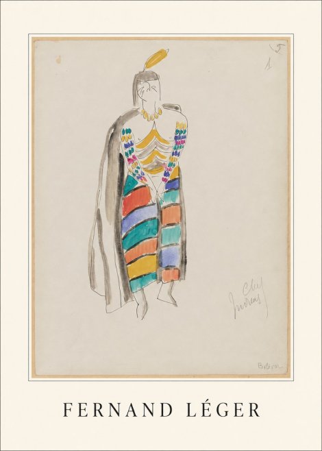 Fernand Léger Chef Moreau No5 - Plakat