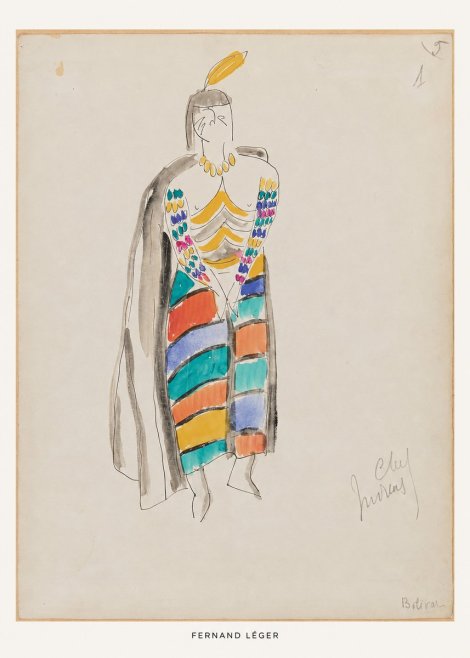 Fernand Léger Chef Moreau No6 - Plakat