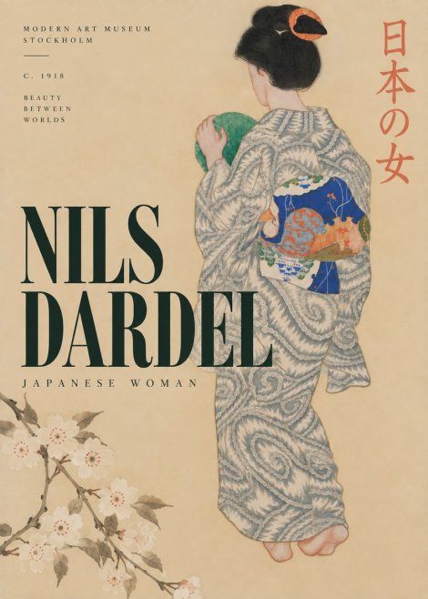 Nils Dardel Japanese Woman No4 - Plakat