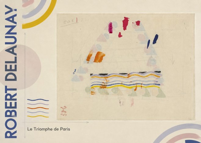 Robert Delaunay Le Triomphe De Paris V No5 - Plakat
