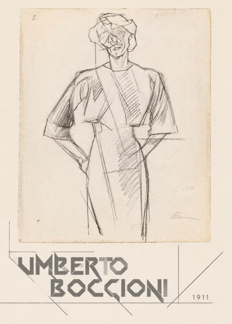 Umberto Boccioni Figure Study, 1911 No4 - Plakat