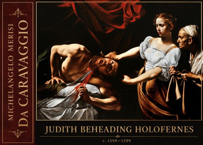 Michelangelo Merisi da Caravaggio Judith Beheading Holofernes IV No2 - Plakat