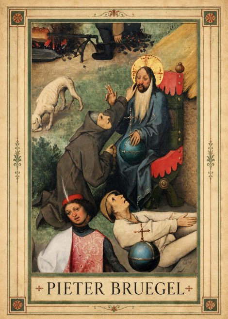 Pieter Bruegel The Adoration of the Magi - Detail No1 - Plakat