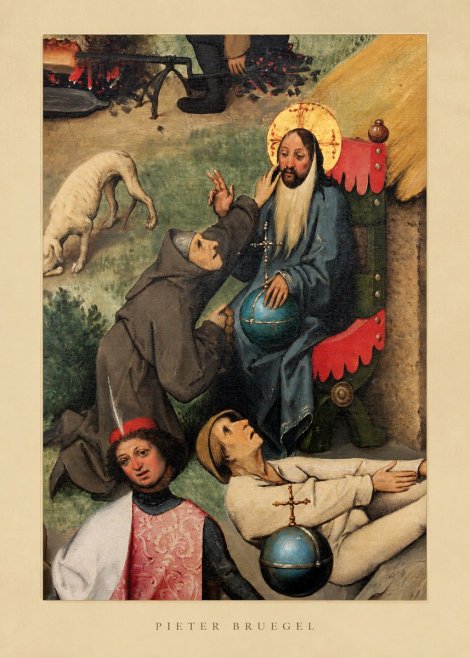 Pieter Bruegel The Adoration of the Magi - Detail No5 - Plakat