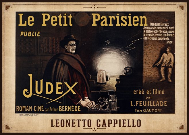 Leonetto Cappiello Judex No1 - Plakat