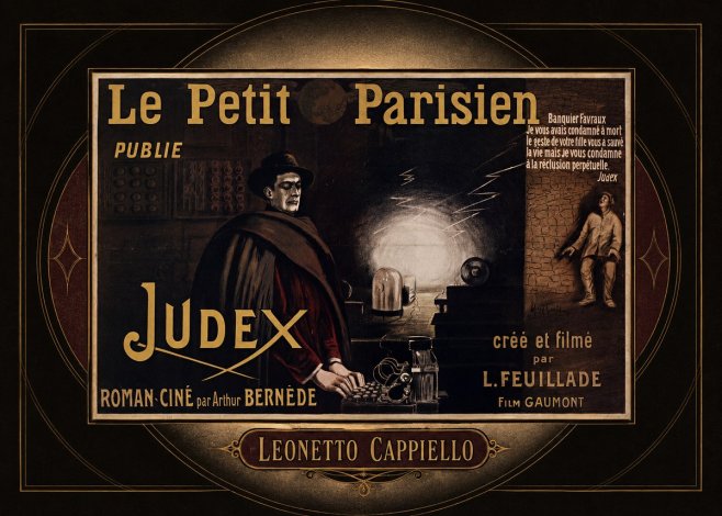 Leonetto Cappiello Judex No4 - Plakat