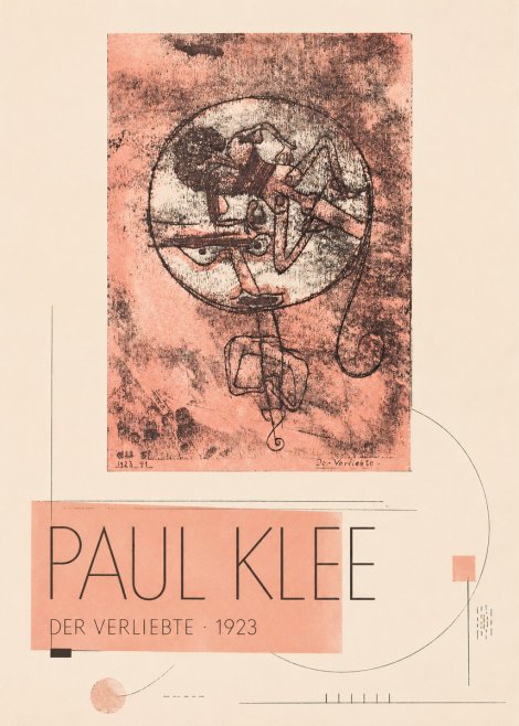 Paul Klee Der Verliebte II No3 - Plakat
