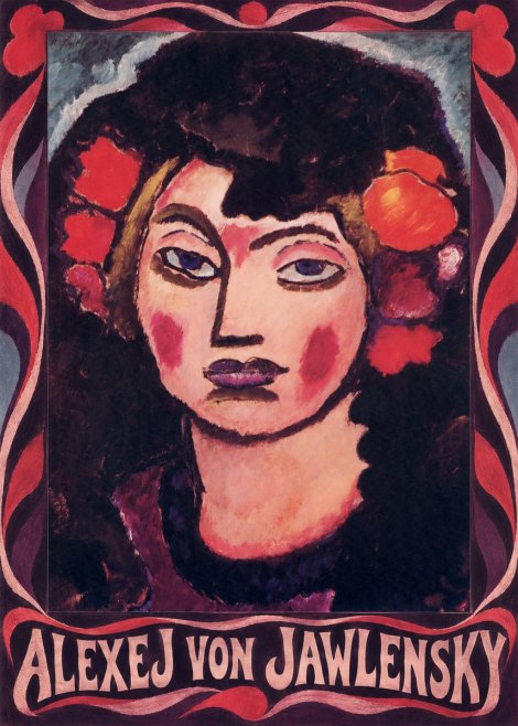 Alexej von Jawlensky Portrait of a Woman No6 - Plakat