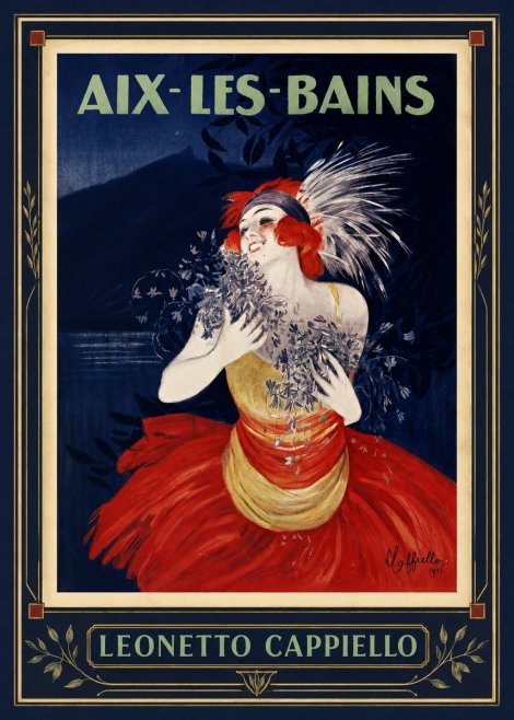 Leonetto Cappiello Aix-les-bains No1 - Plakat