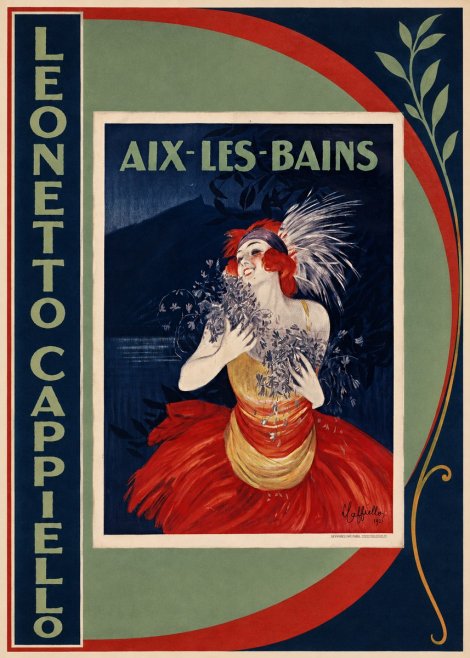 Leonetto Cappiello Aix-les-bains No4 - Plakat