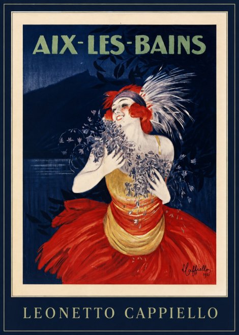 Leonetto Cappiello Aix-les-bains No5 - Plakat
