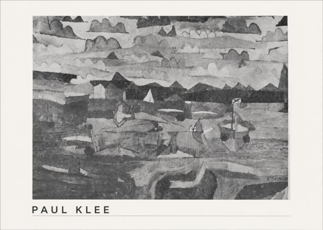 Paul Klee Coastal Landscape No1 - Plakat