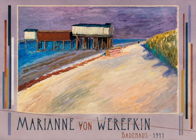 Marianne von Werefkin Badehaus No3 - Plakat