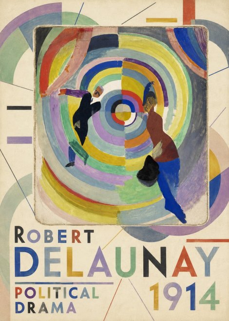 Robert Delaunay Political Drama No4 - Plakat