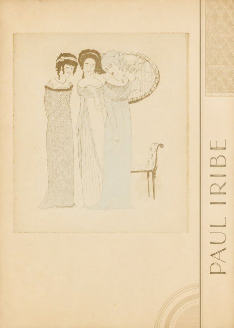 Paul Iribe Elegant Figures No2 - Plakat