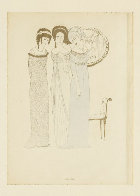 Paul Iribe Elegant Figures No5 - Plakat