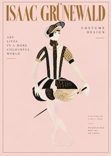 Isaac Grünewald Costume Study VI No6 - Plakat