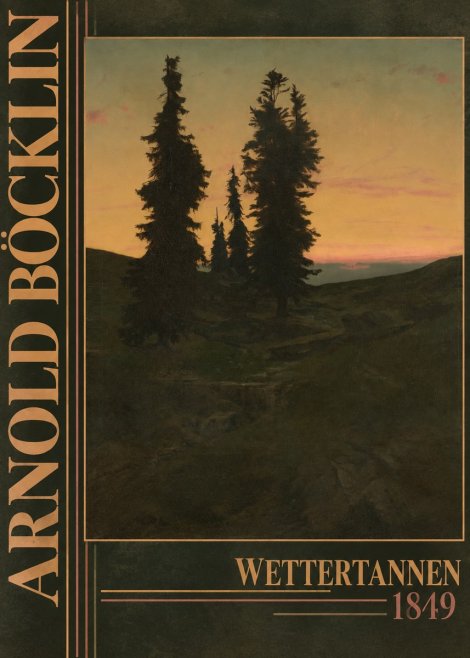 Arnold Böcklin Wettertannen No5 - Plakat