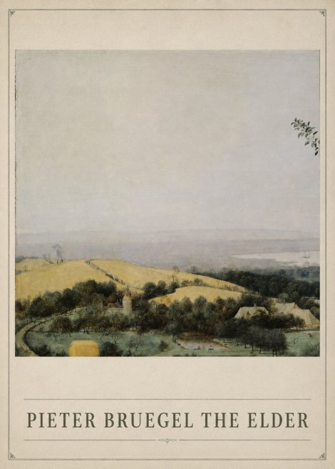 Pieter Bruegel The Harvesters VI No1 - Plakat