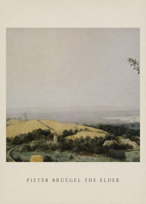 Pieter Bruegel The Harvesters VI No4 - Plakat