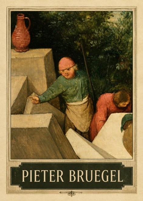 Pieter Bruegel The Tower of Babel XIX No3 - Plakat