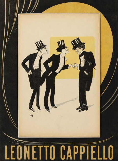 Leonetto Cappiello Leonetto Cappiello IV No4 - Plakat