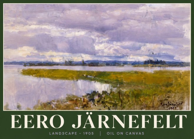 Eero Järnefelt Landscape No4 - Plakat
