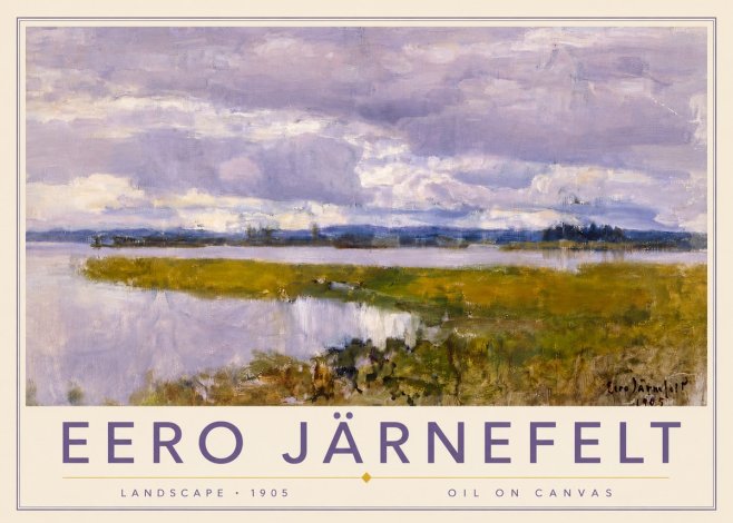 Eero Järnefelt Landscape No5 - Plakat