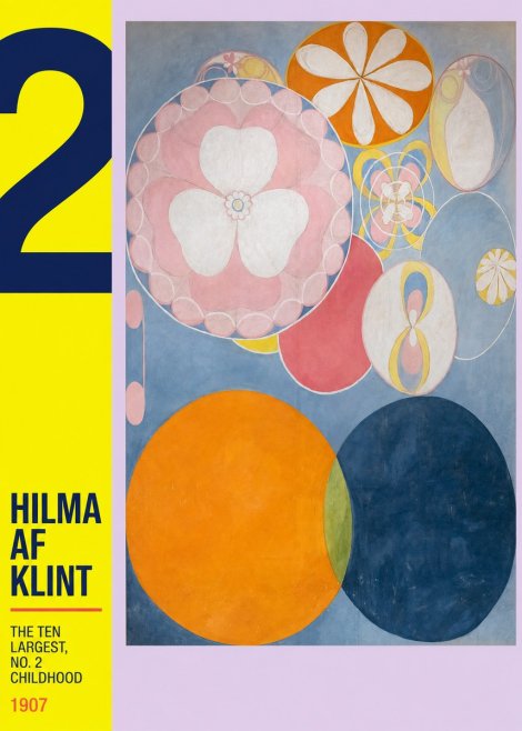Hilma af Klint The Ten Largest, No. 2, Childhood No4 - Plakat