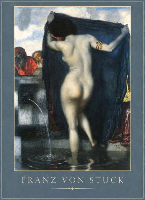 Franz von Stuck Susanna and the Elders No1 - Plakat