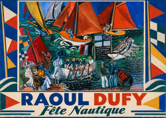Raoul Dufy Fête Nautique No2 - Plakat