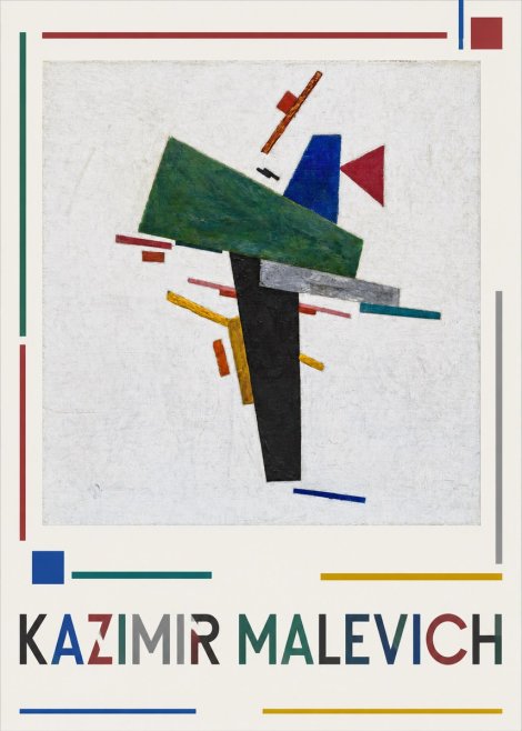 Kazimir Malevich Suprematist Composition II No1 - Plakat