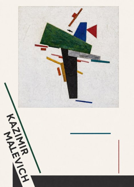Kazimir Malevich Suprematist Composition II No2 - Plakat
