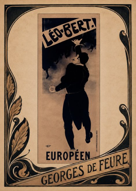 Georges de Feure Léo-bert. Européen No1 - Plakat
