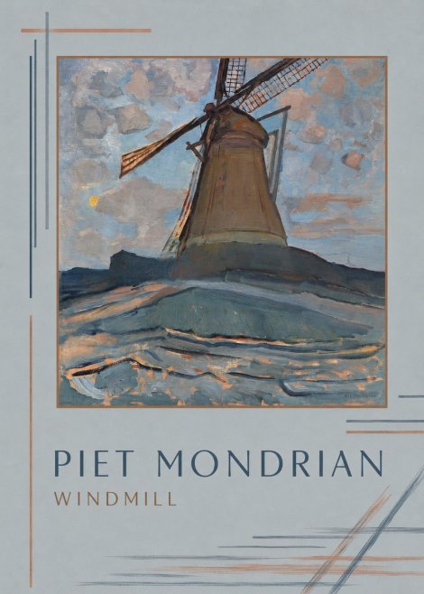 Piet Mondrian Windmill No1 - Plakat