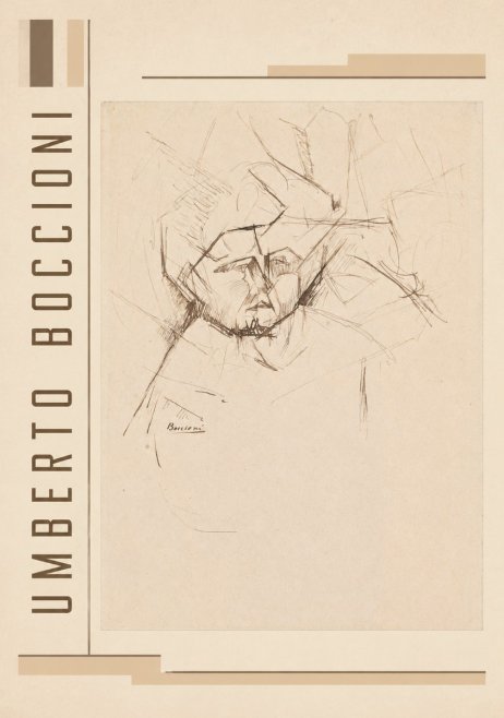 Umberto Boccioni Head Study No2 - Plakat