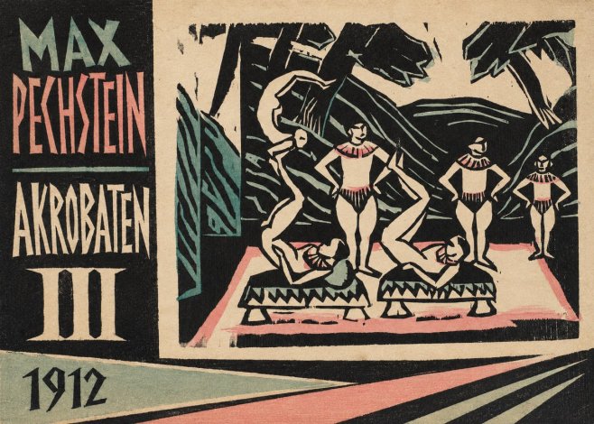 Max Pechstein Akrobaten Iii No2 - Plakat