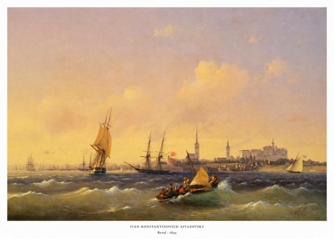 Ivan Konstantinovich Aivazovsky Reval No6 - Plakat