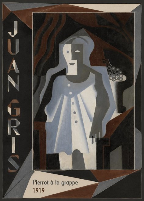Juan Gris Pierrot À La Grappe No2 - Plakat