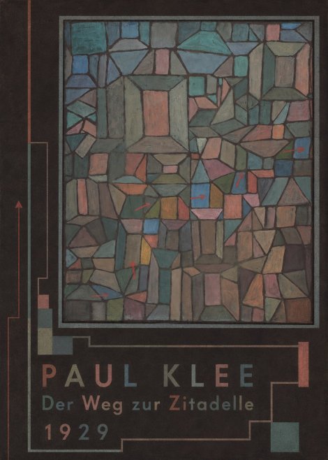 Paul Klee Der Weg Zur Zitadelle No2 - Plakat