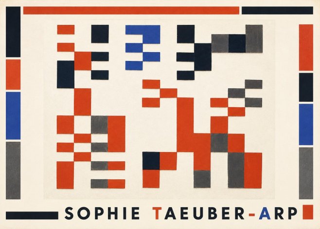Sophie Taeuber-Arp Sophie Taeuber-arp No1 - Plakat