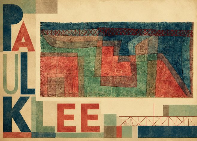 Paul Klee Textile Picture No4 - Plakat