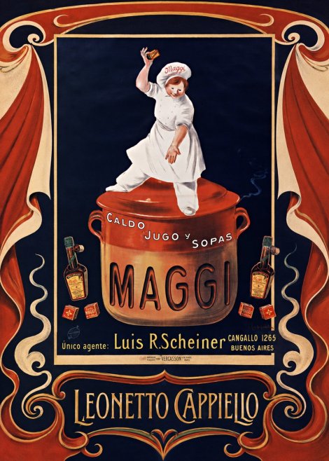 Leonetto Cappiello Maggi No5 - Plakat