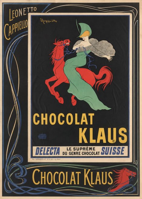 Leonetto Cappiello Chocolat Klaus III No2 - Plakat