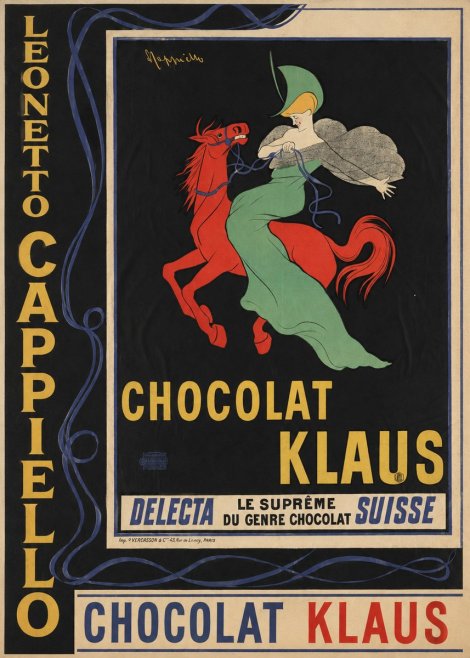 Leonetto Cappiello Chocolat Klaus III No4 - Plakat
