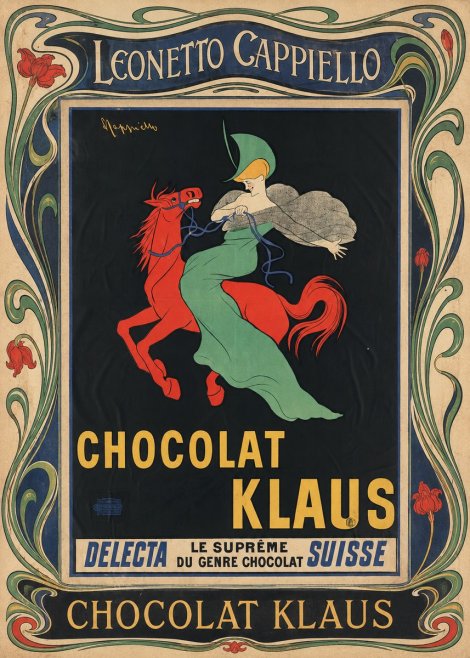 Leonetto Cappiello Chocolat Klaus III No5 - Plakat