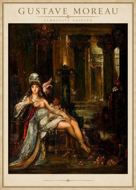 Gustave Moreau Salome III No2 - Plakat