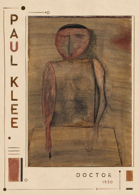 Paul Klee Doctor No2 - Plakat