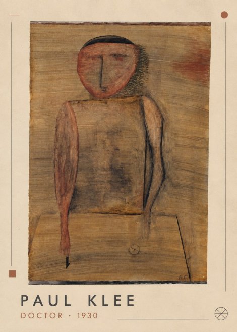 Paul Klee Doctor No3 - Plakat